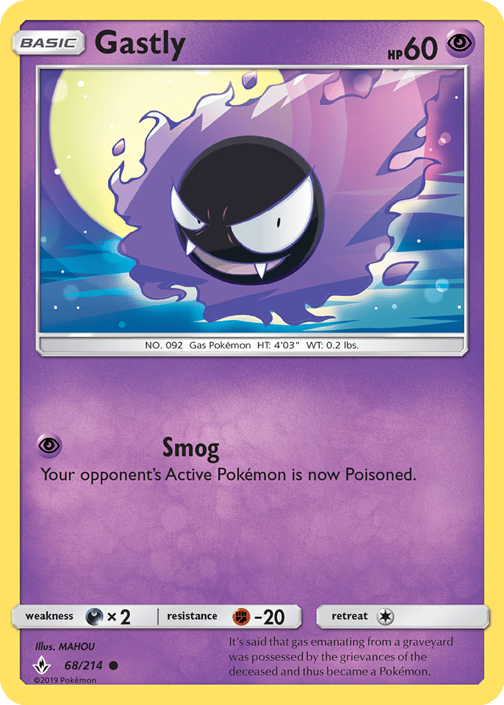 Gastly card