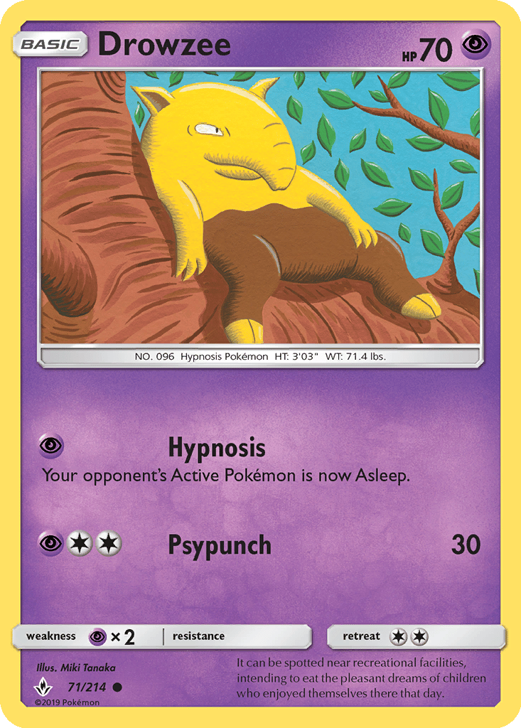 Drowzee card