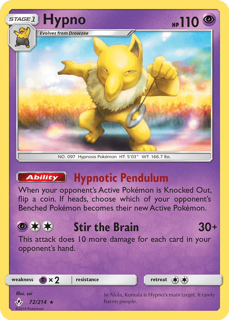 Hypno card
