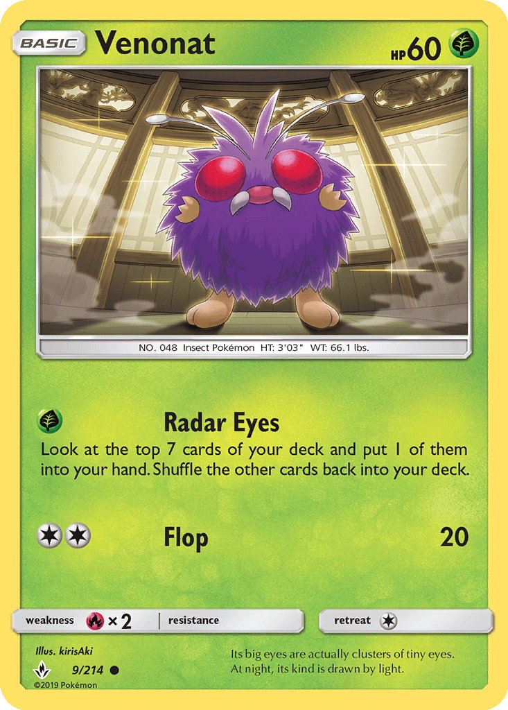 Venonat card