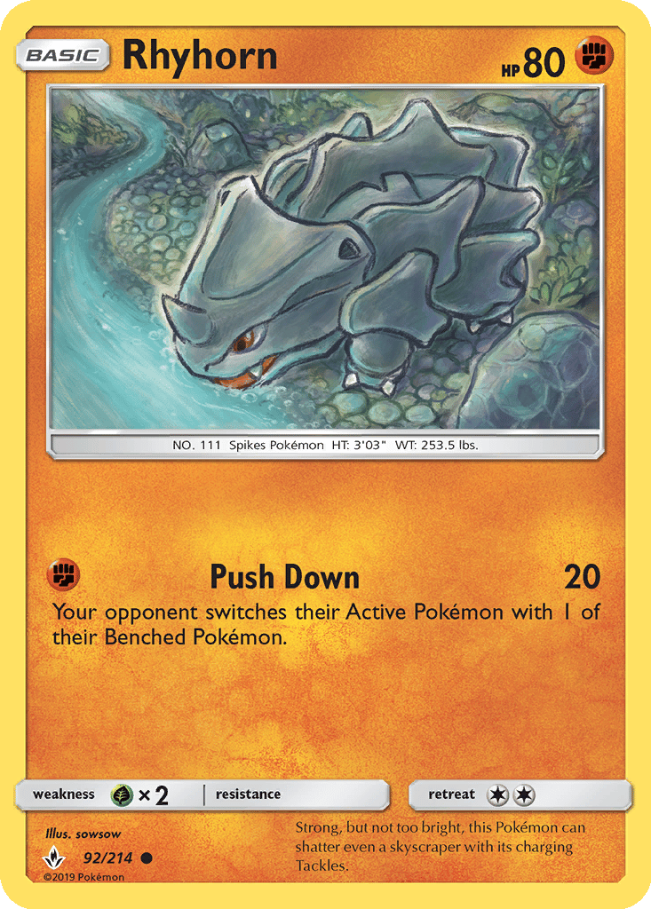 Rhyhorn card