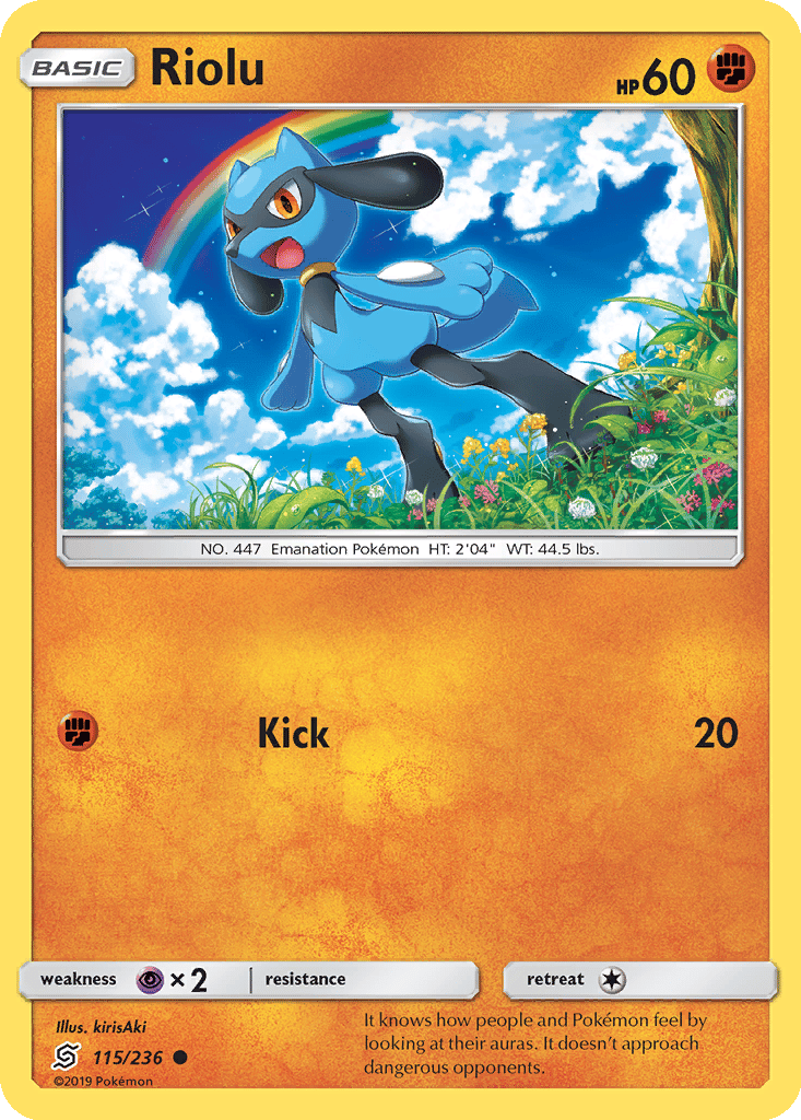 Riolu card