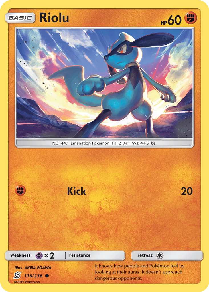 Riolu card