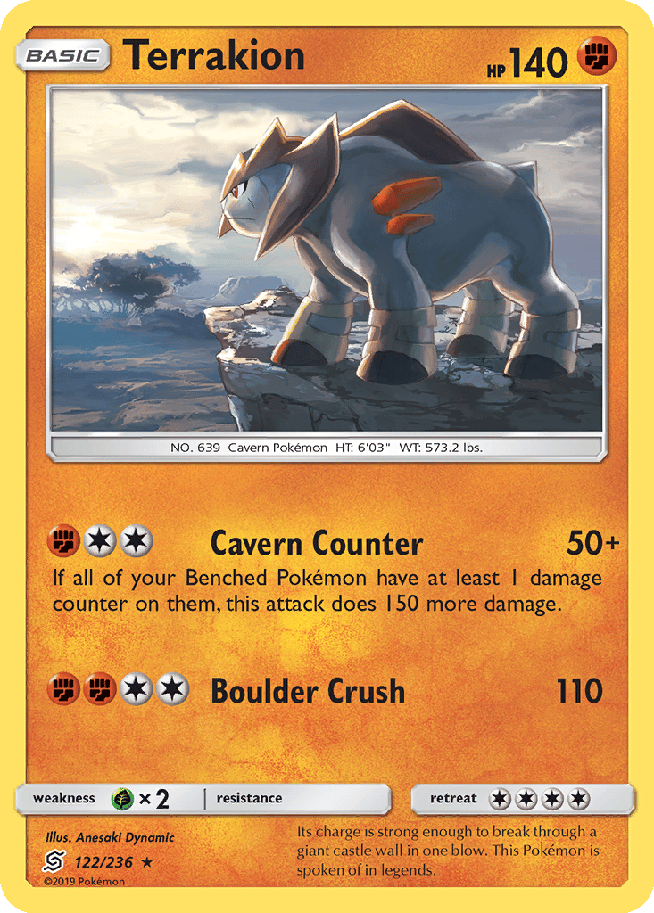 Terrakion card