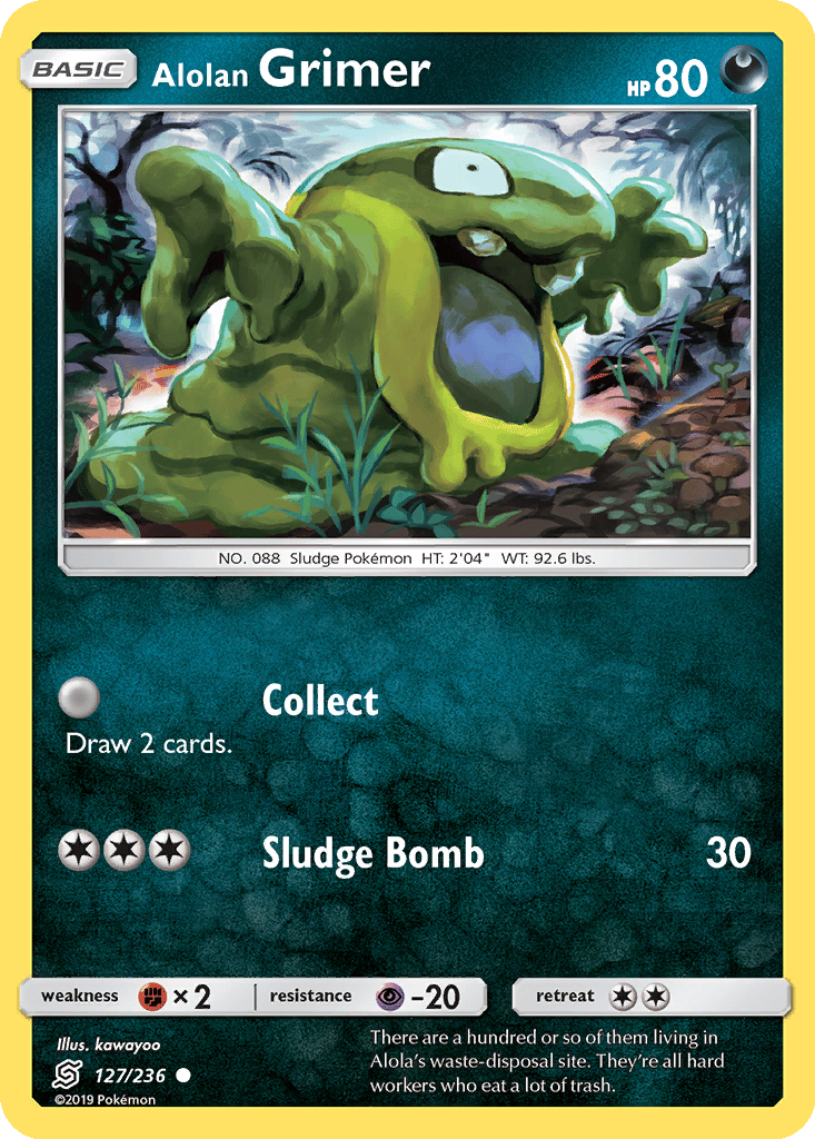 Alolan Grimer card