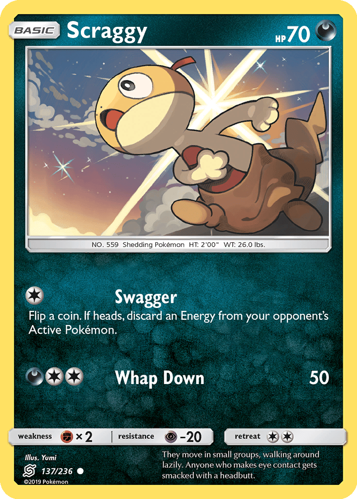 Scraggy card