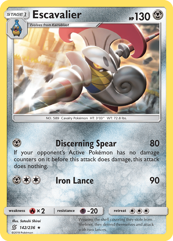 Escavalier card