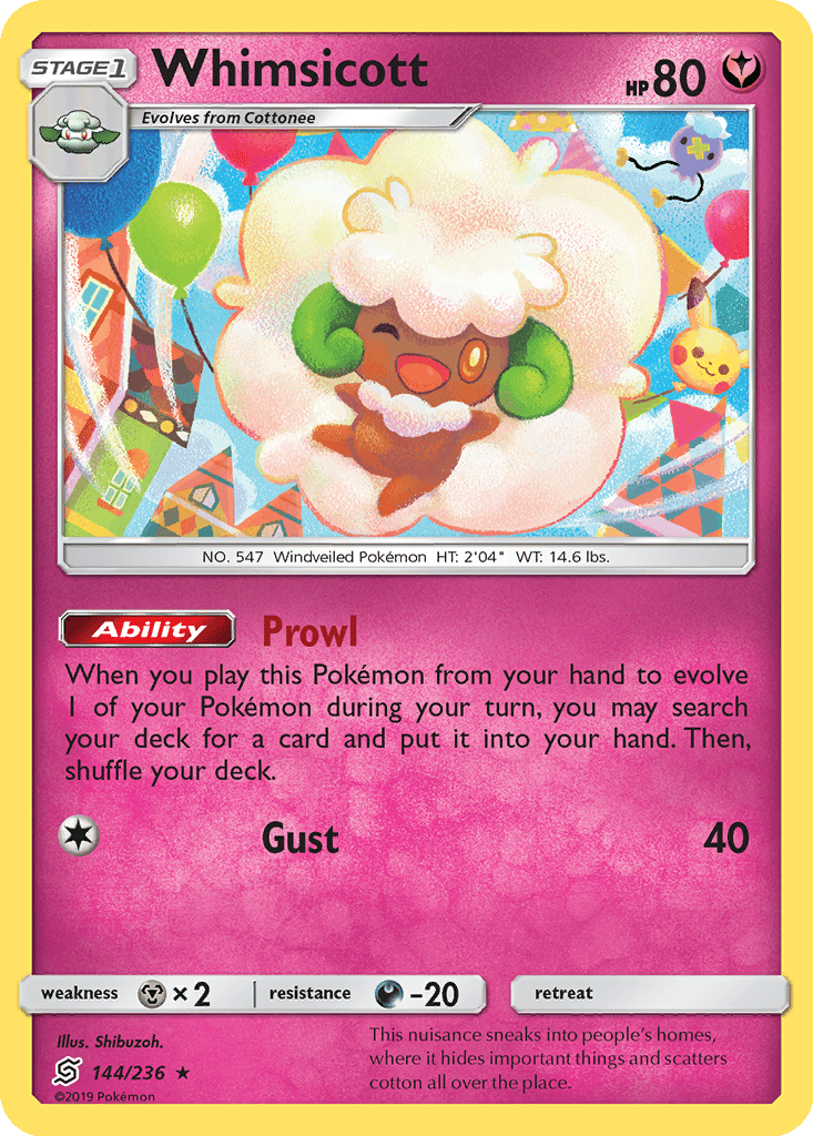 Whimsicott card