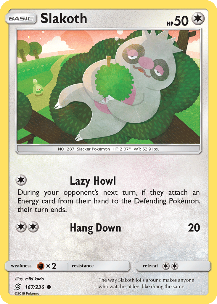 Slakoth card