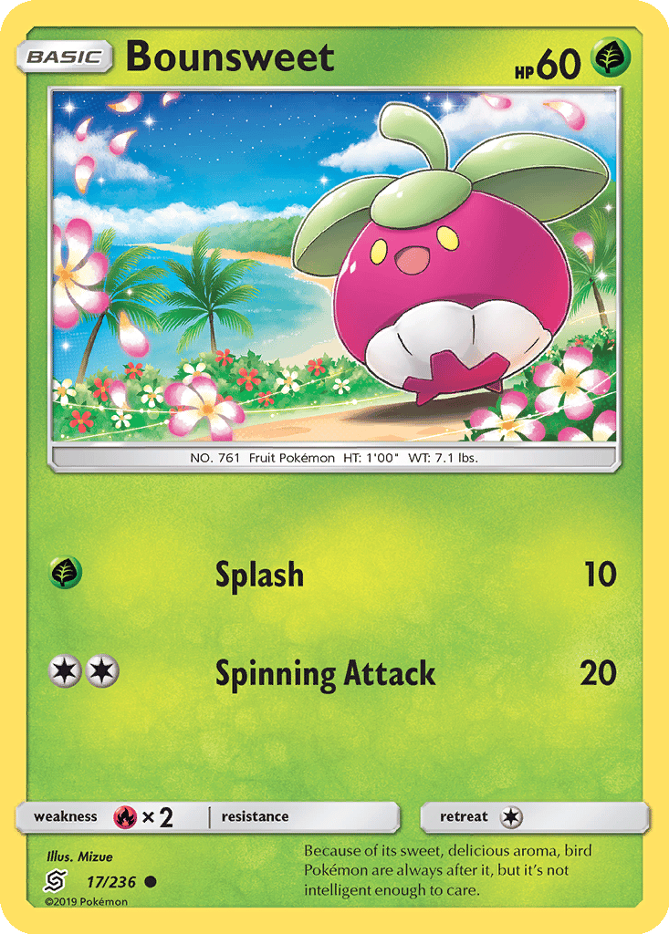 Bounsweet card