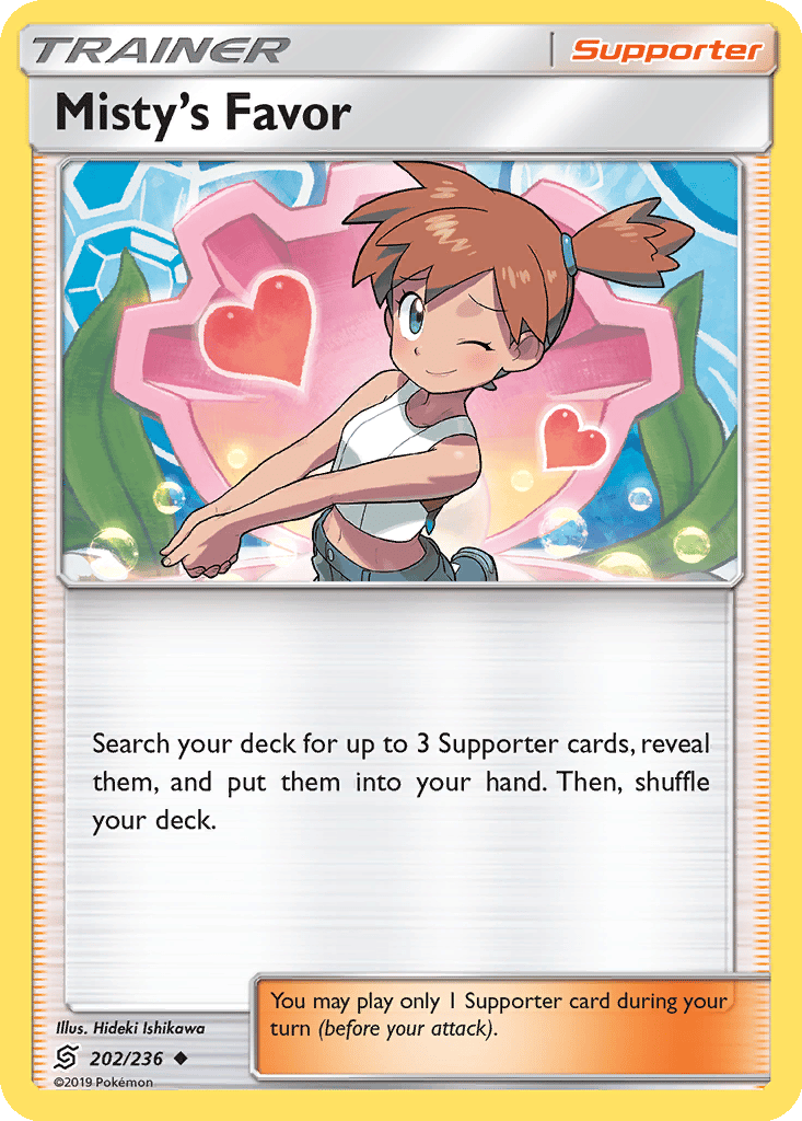 Misty's Favor card