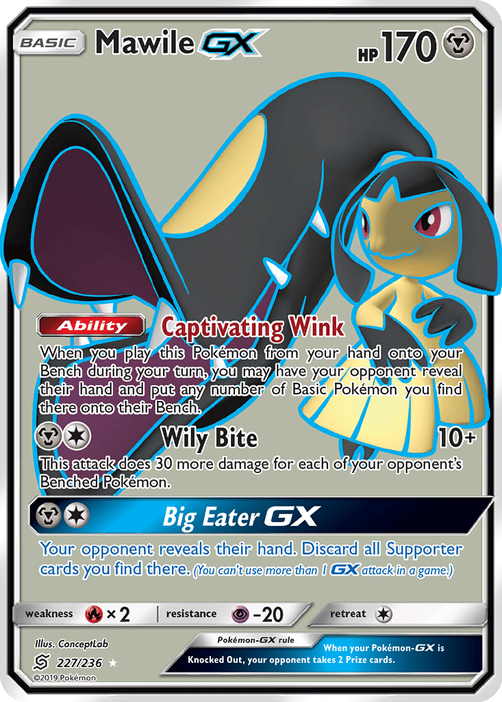 Mawile GX card