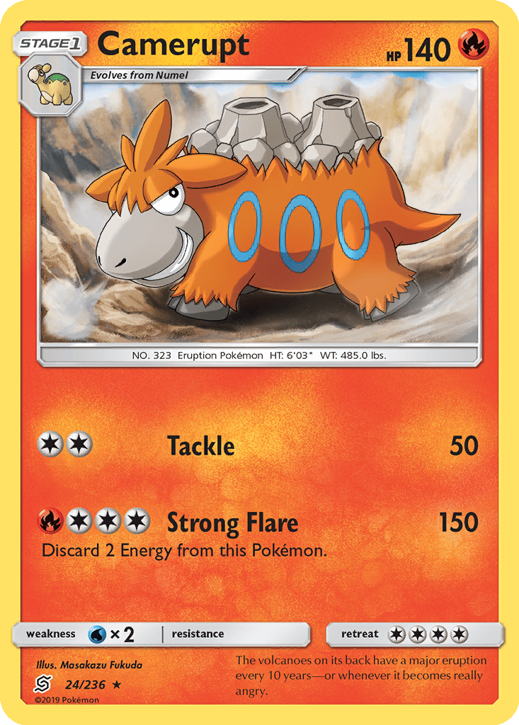 Camerupt card