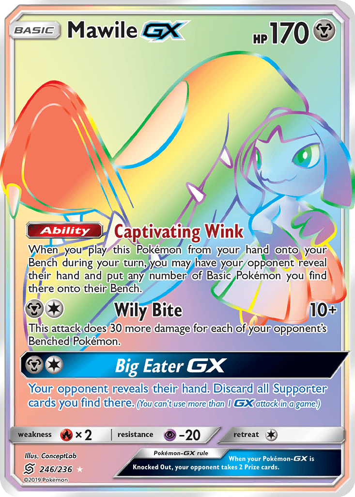 Mawile GX card