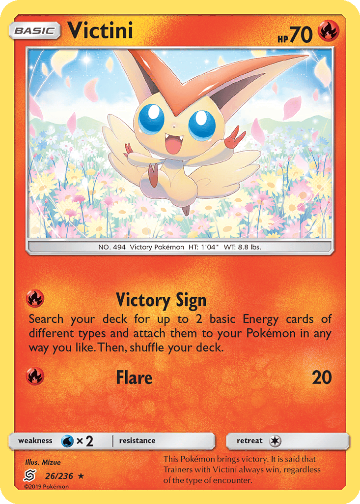 Victini card