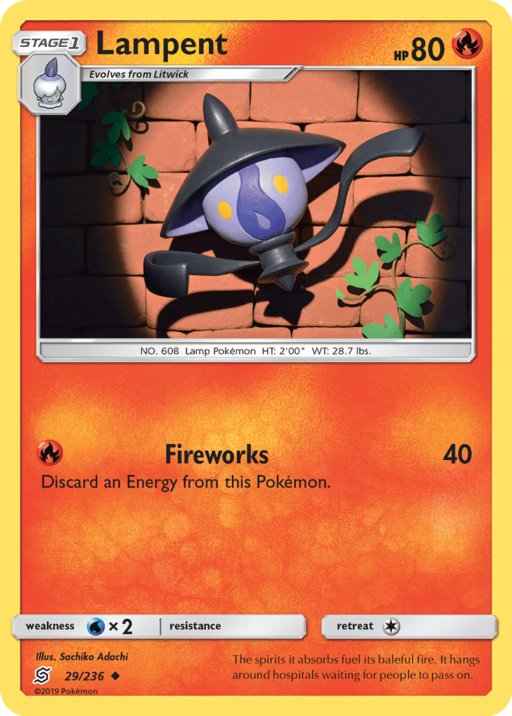 Lampent card