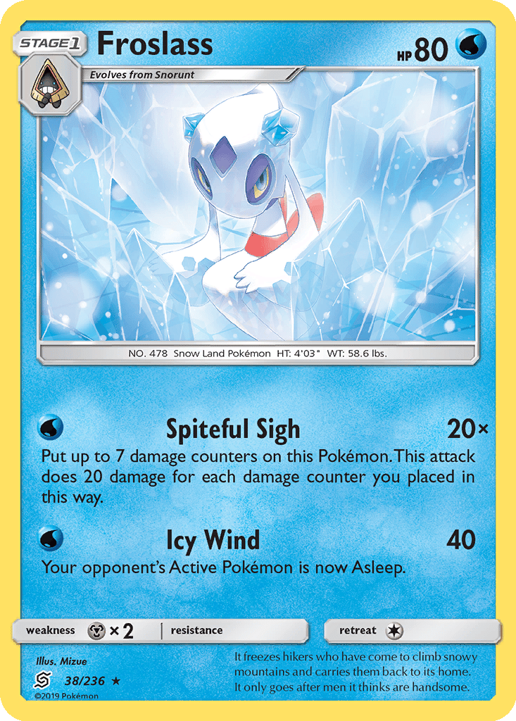 Froslass card