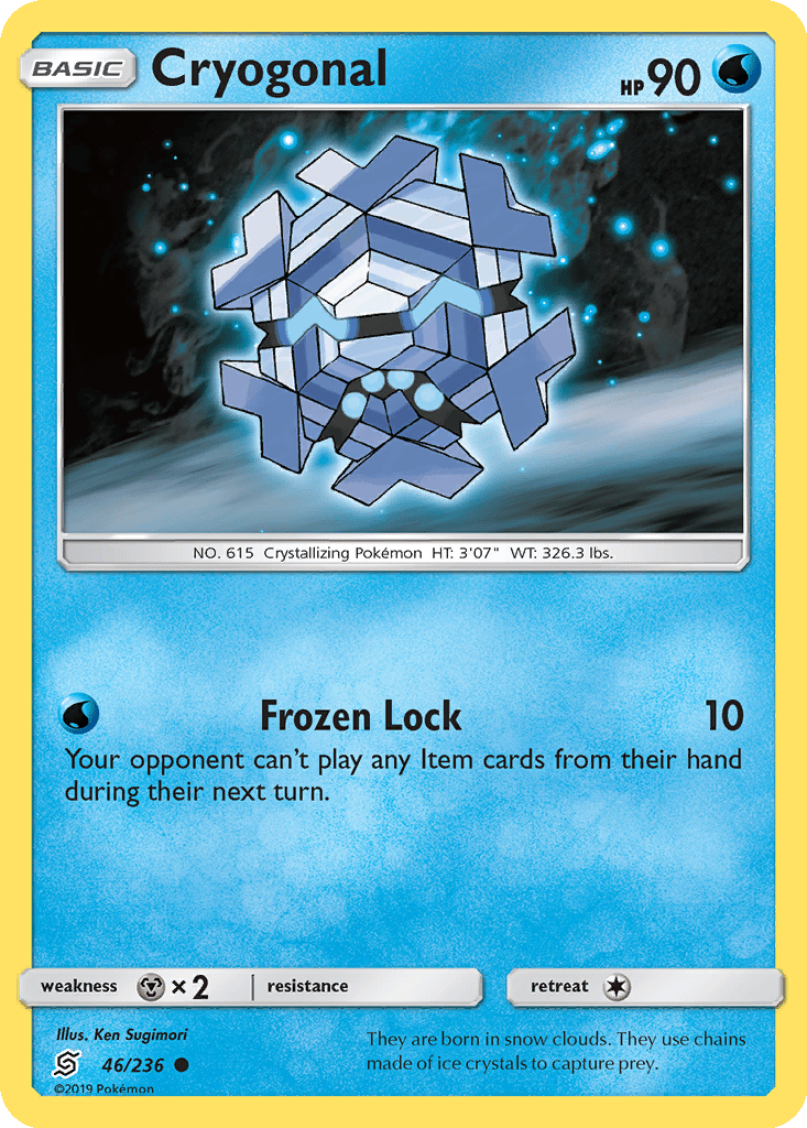 Cryogonal card