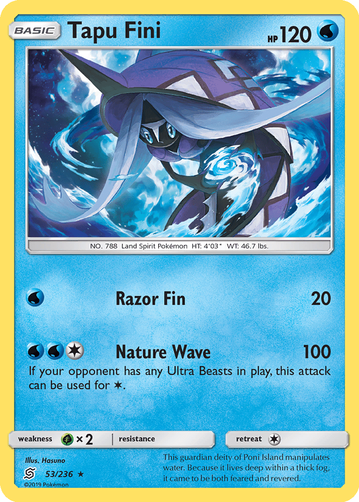 Tapu Fini card