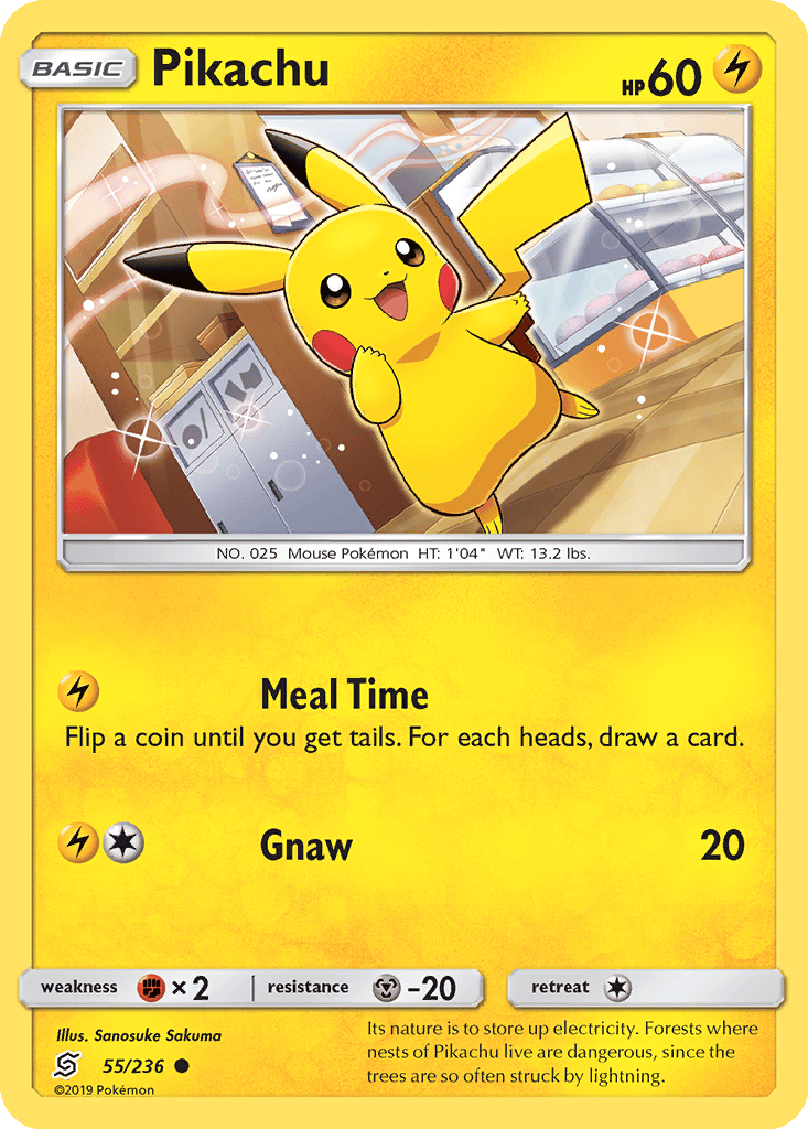 Pikachu card
