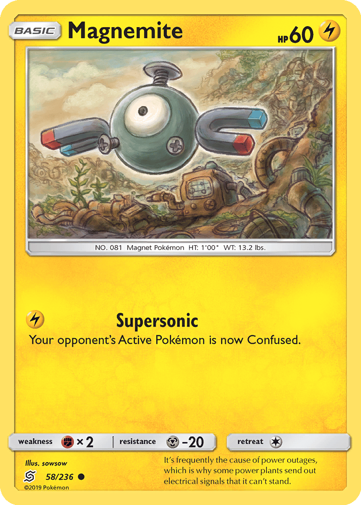 Magnemite card