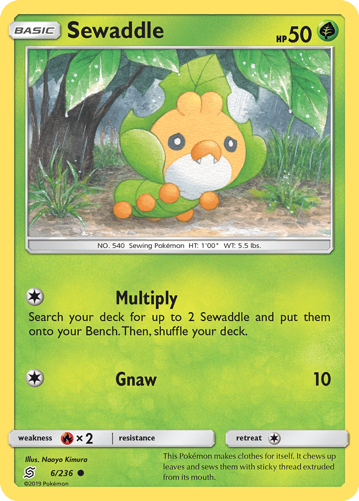 Sewaddle card