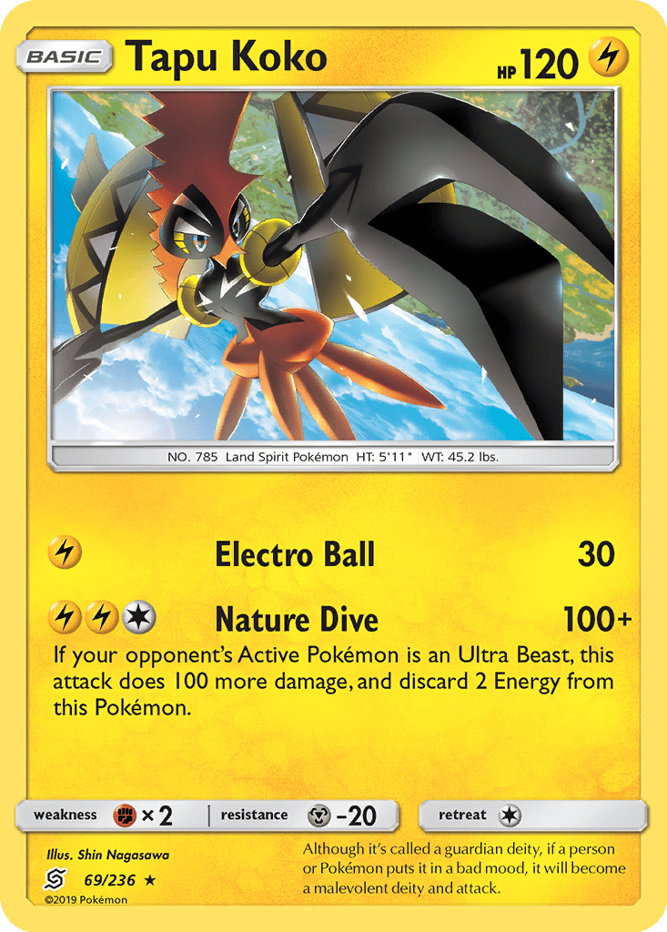 Tapu Koko card