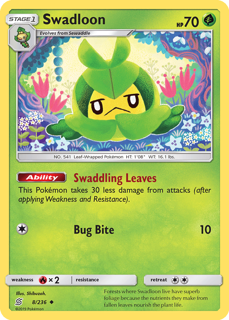 Swadloon card