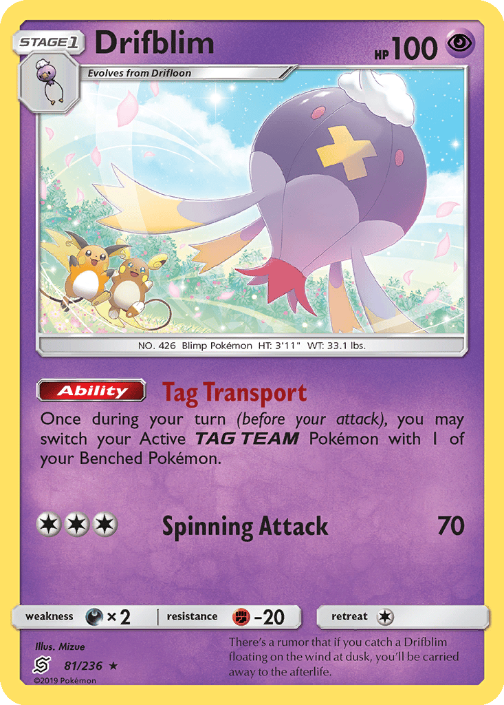 Drifblim card