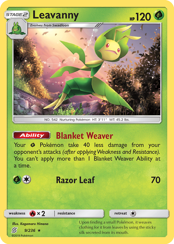 Leavanny card