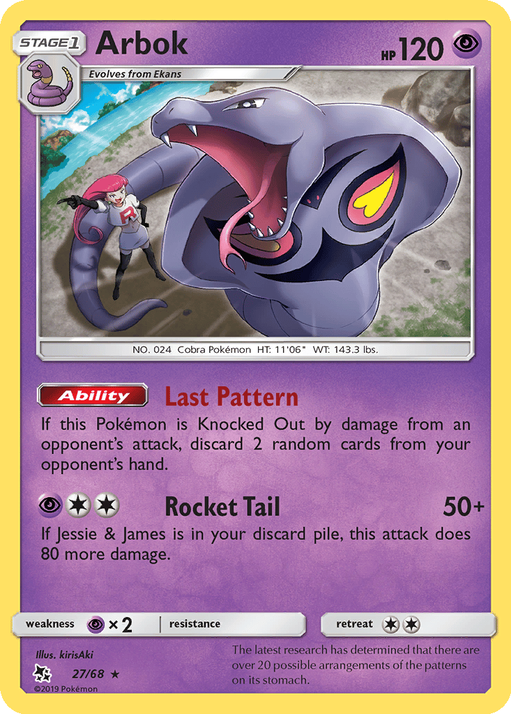 Arbok card