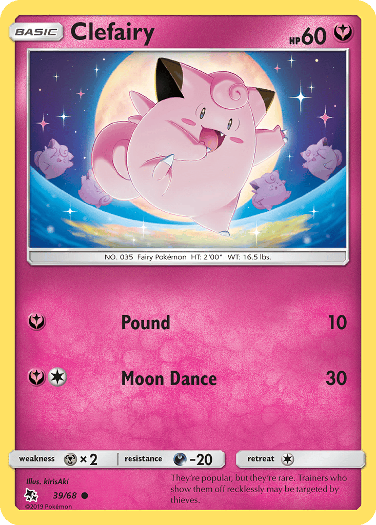 Clefairy card