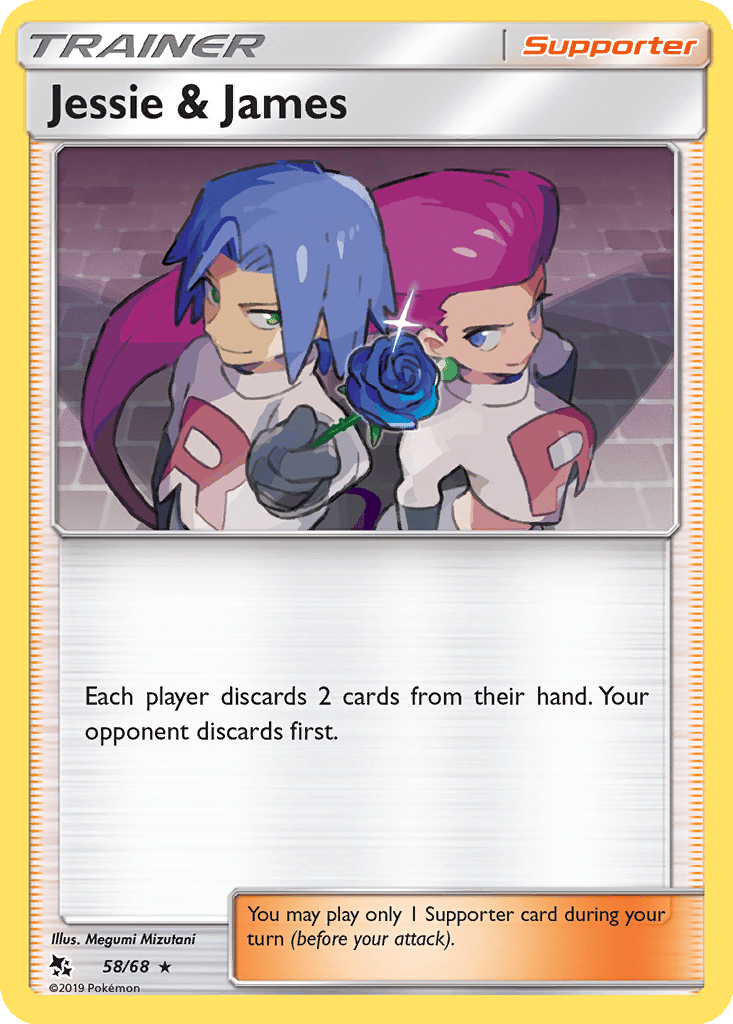 Jessie & James card