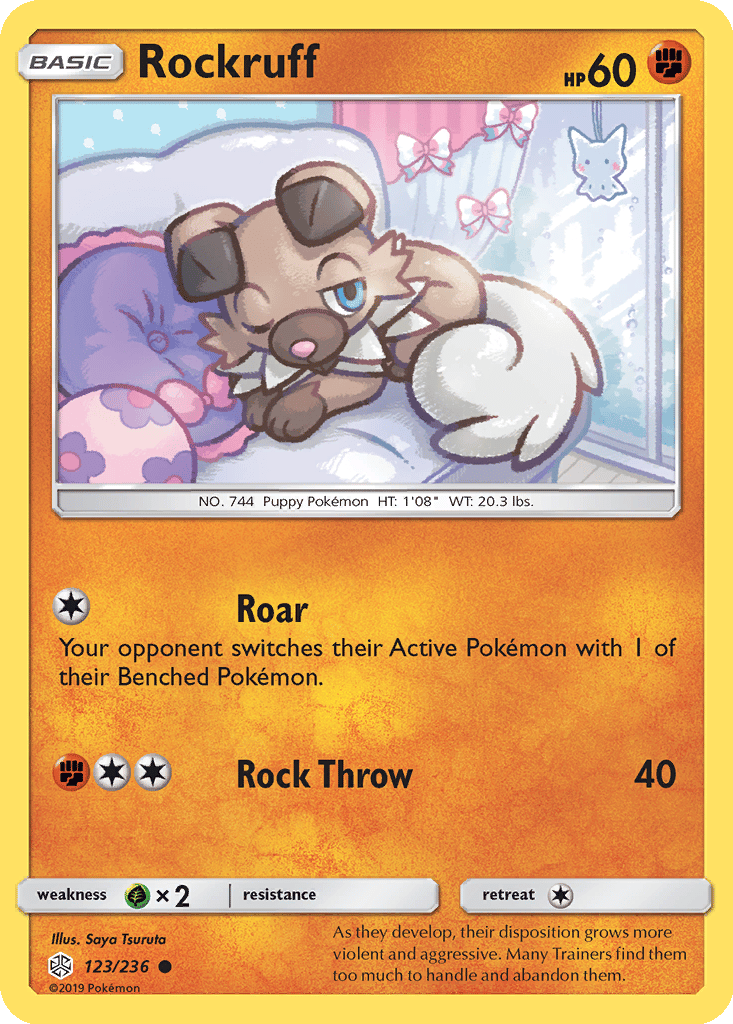 Rockruff card