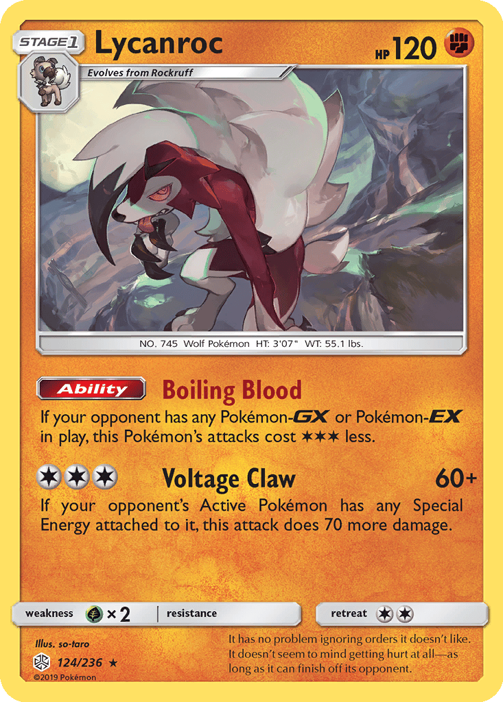 Lycanroc card
