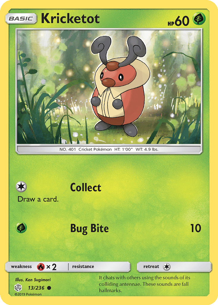 Kricketot card