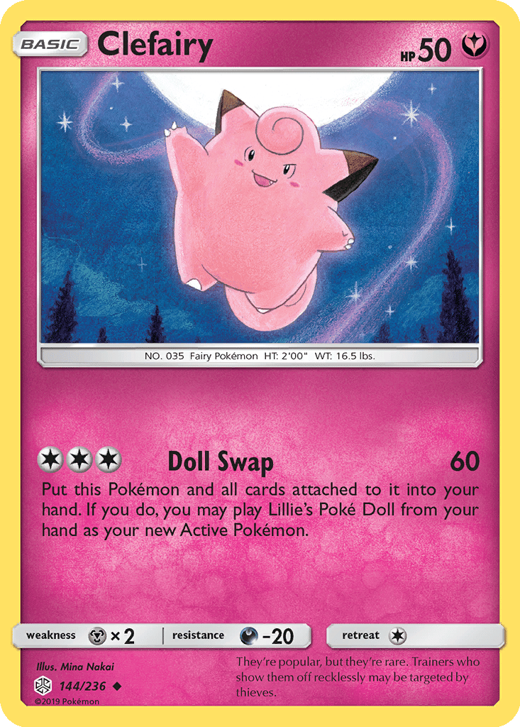 Clefairy card
