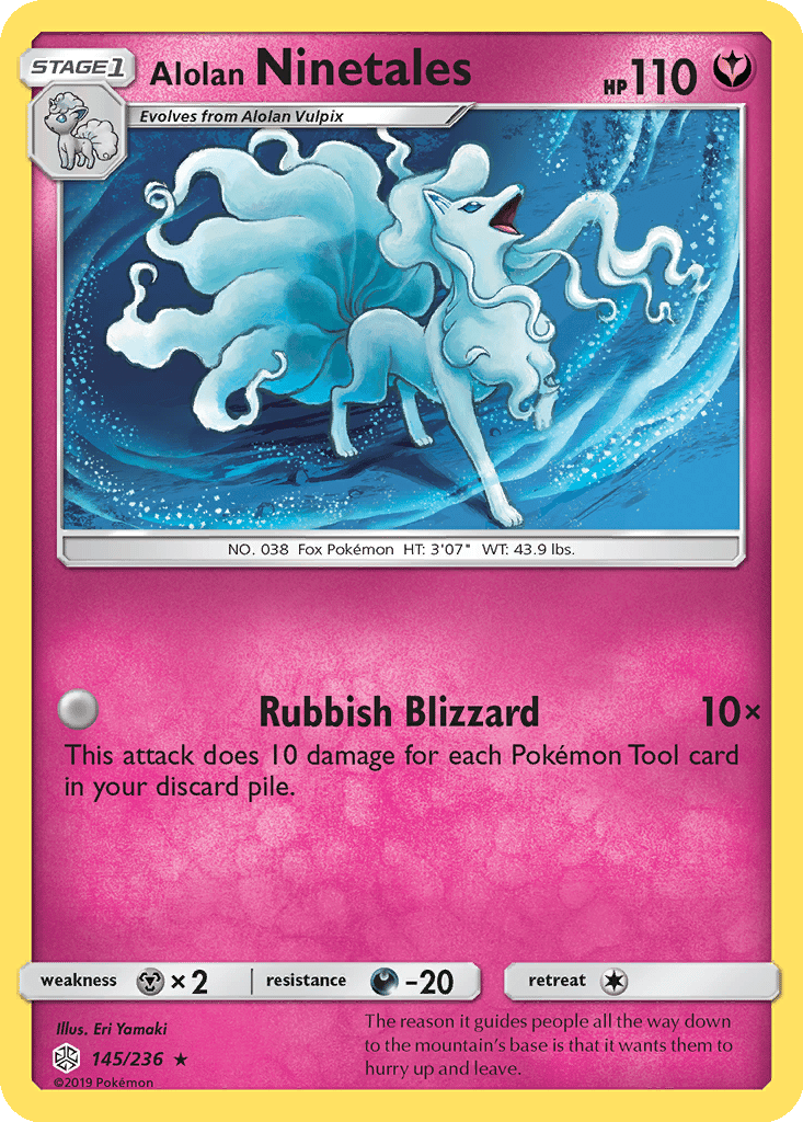 Alolan Ninetales card