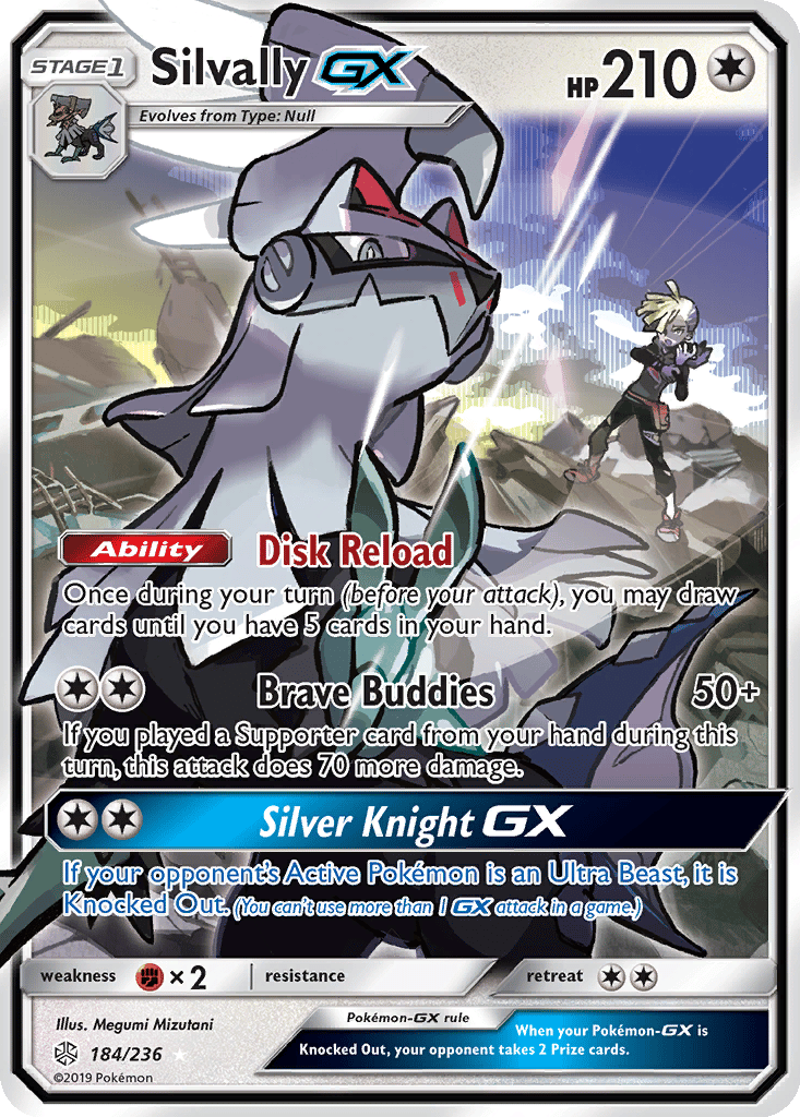 Silvally GX card