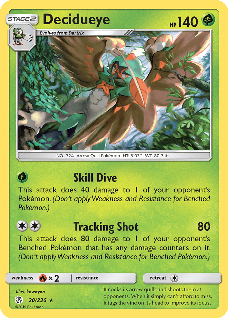 Decidueye card