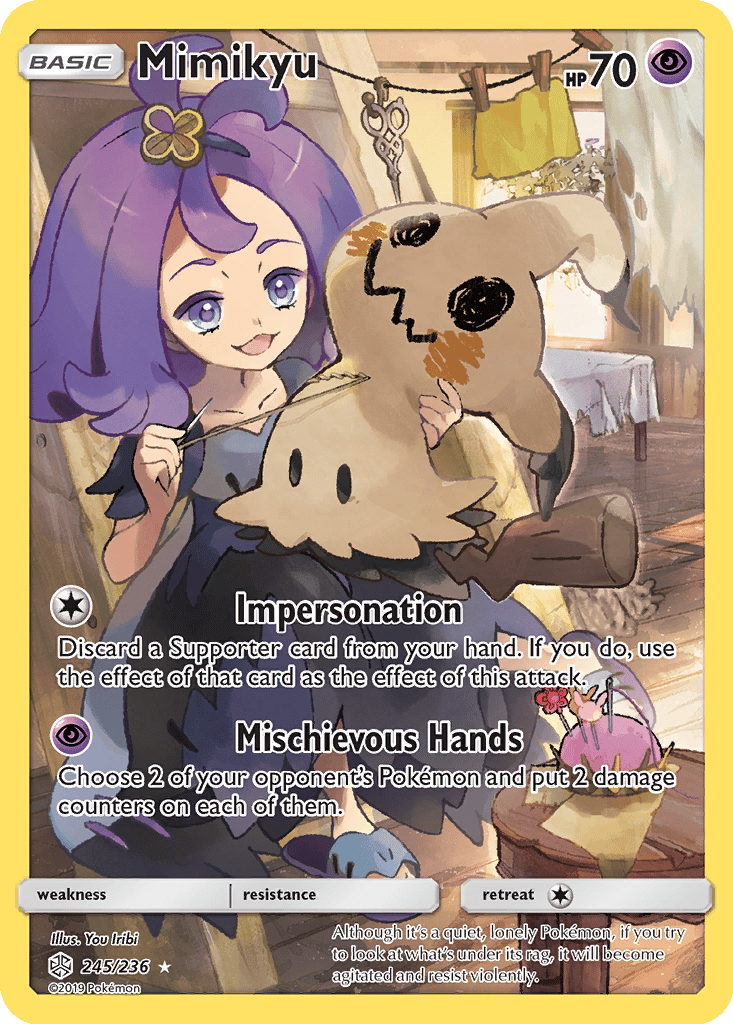 Mimikyu card