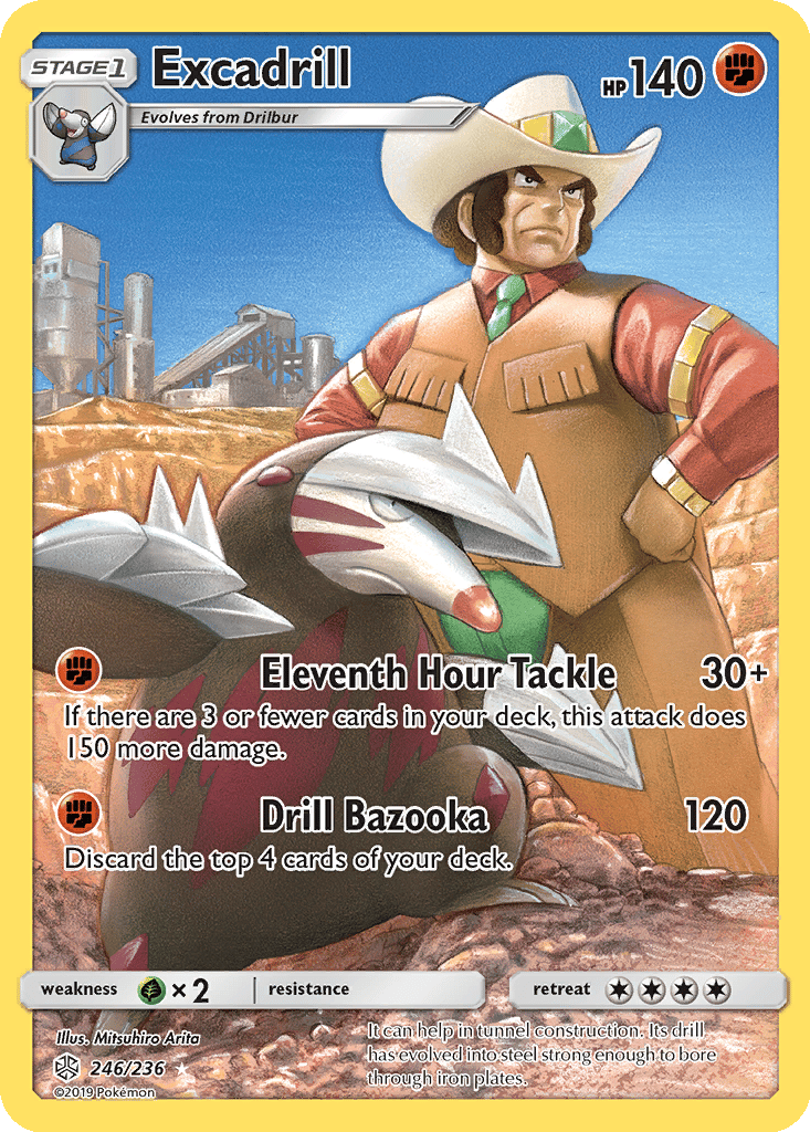 Excadrill card