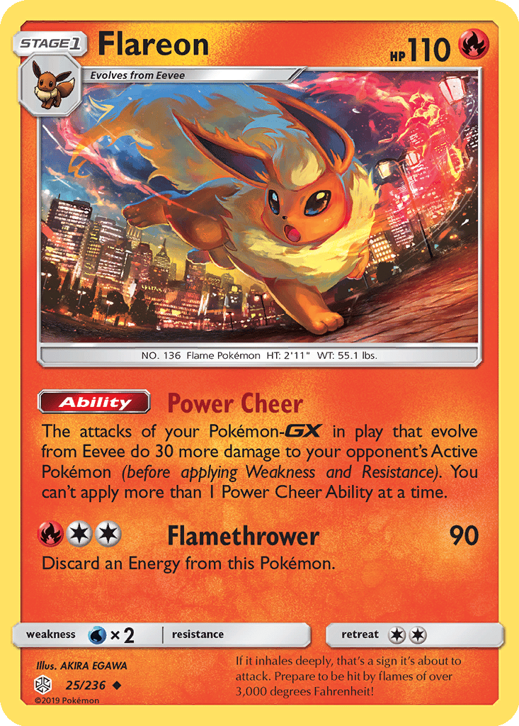 Flareon card