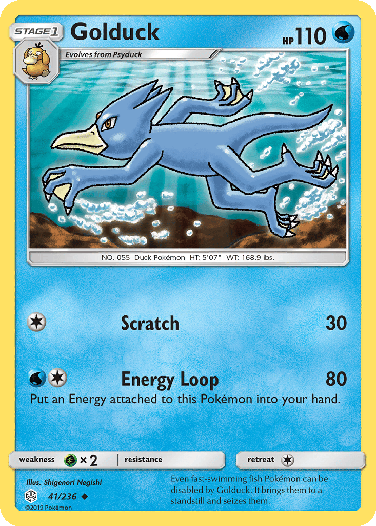 Golduck card