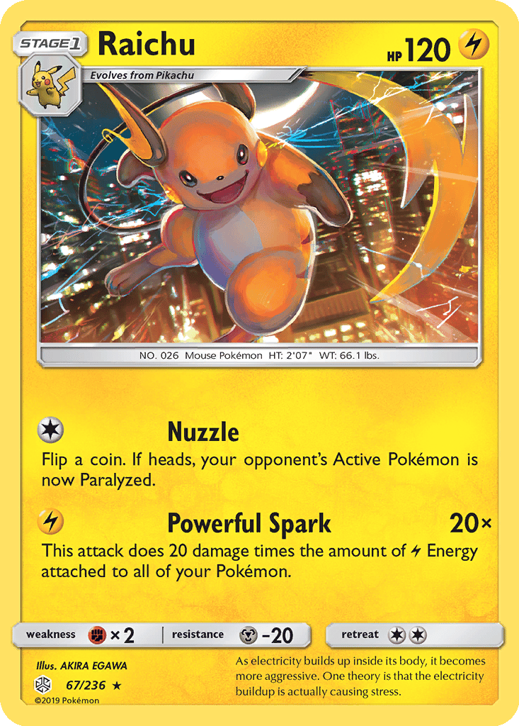 Raichu card