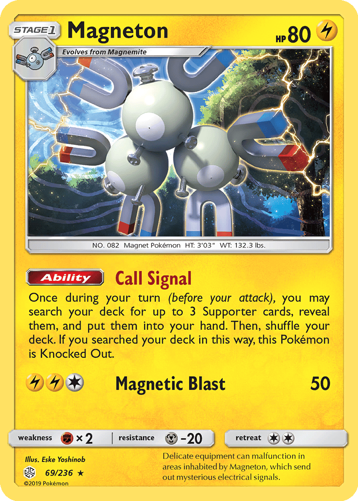 Magneton card