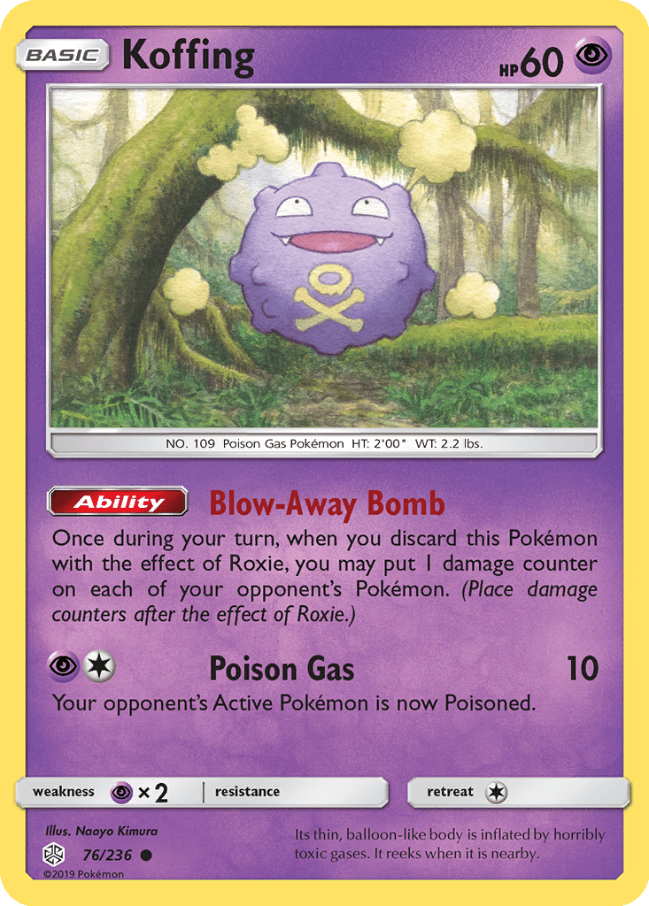 Koffing card