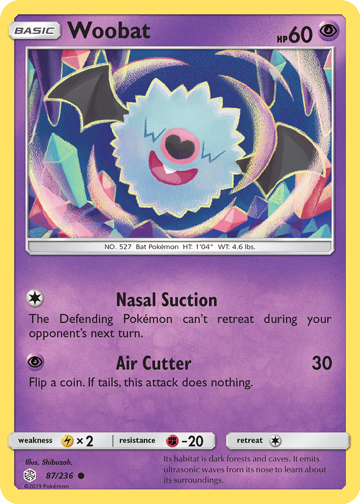 Woobat card