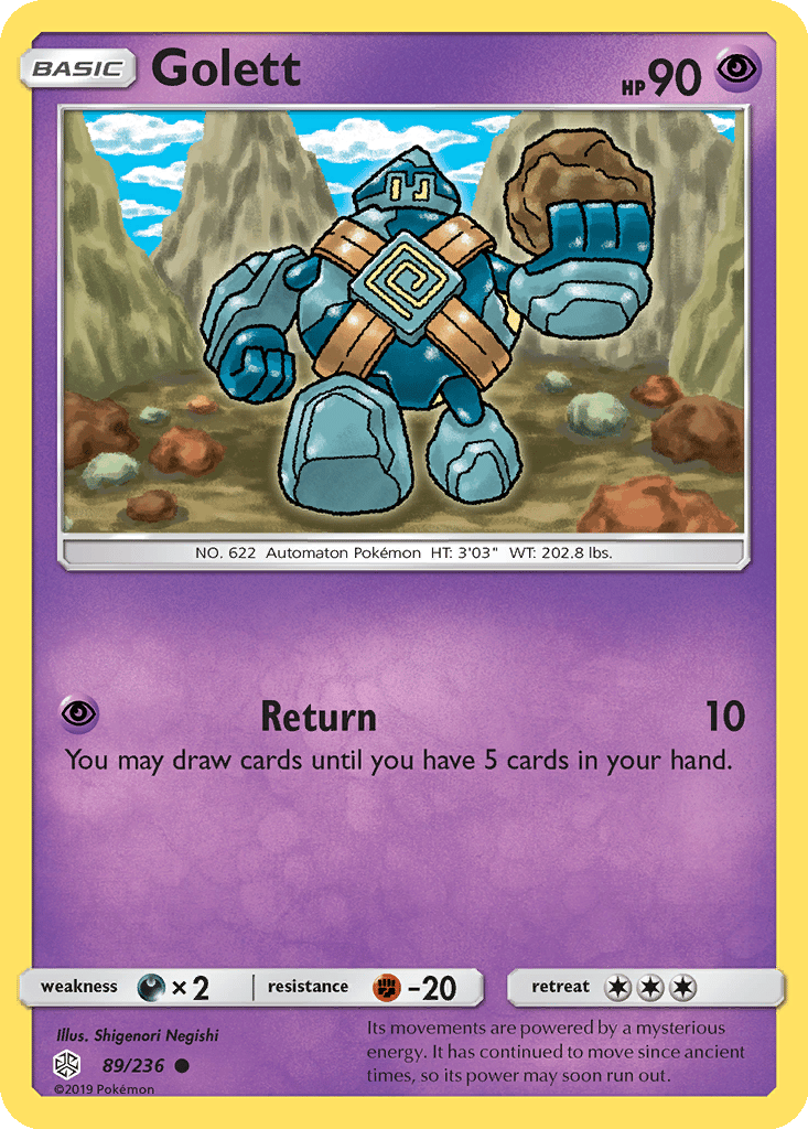 Golett card