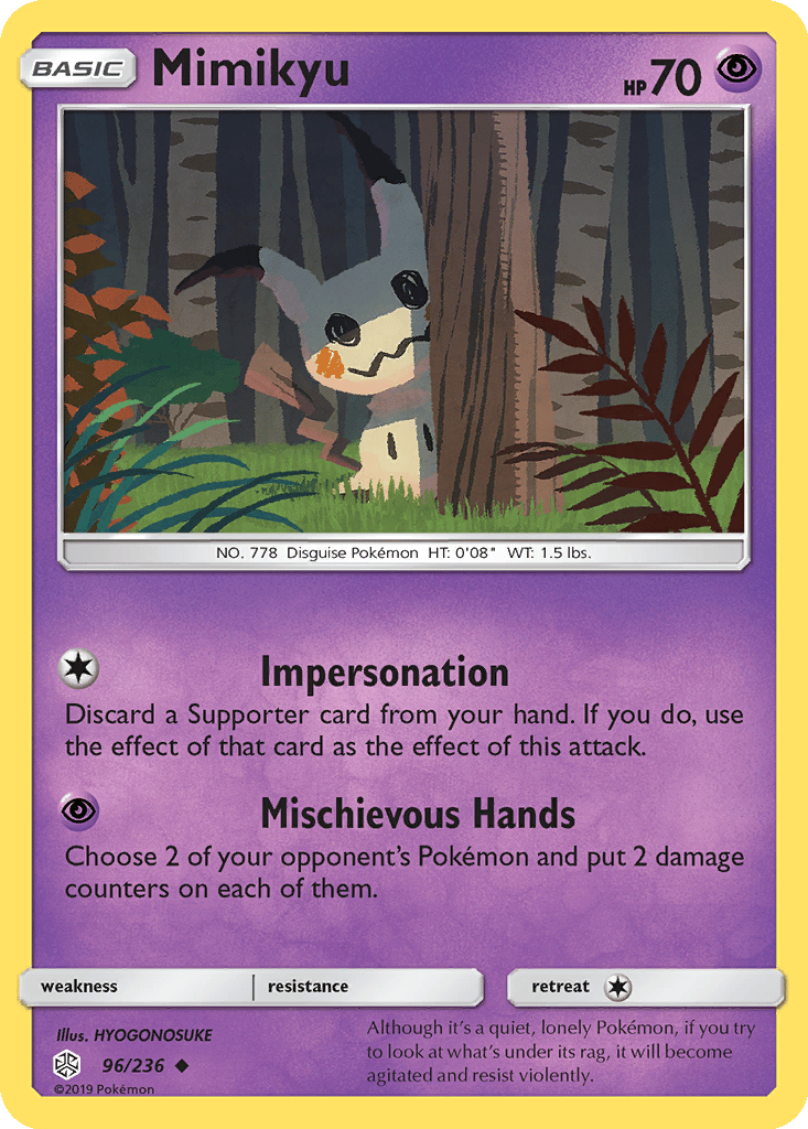 Mimikyu Cards | Dex - for TCG Collectors
